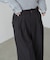 【S・Mサイズ展開】ツータックパンツ