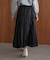 ワッシャーマットサテンスカート