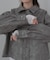 ムラ合皮配色ステッチジャケット