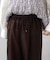 【撥水・防汚加工】サイド切替パンツ