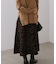 柄ニットスカート