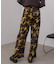 クラシックフラワーワイドパンツ