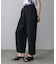 シルク調カシュクールパンツ