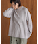 バックチュールニット