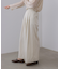 ソフトツイルワイドパンツ