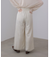 ソフトツイルワイドパンツ