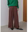 ソフトツイルワイドパンツ