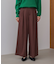 ソフトツイルワイドパンツ