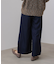 ソフトツイルワイドパンツ