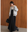 ラップアクセントボタンワンピース