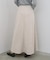 スウェードロングスカート