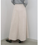スウェードロングスカート