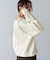 【Bab】レイヤードライクパイピングスウェットトップス
