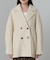 【Bab】スリーブデザインハーフ丈コート