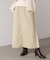 サイドＺＩＰエンボススカート