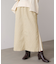 サイドＺＩＰエンボススカート