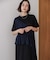 ショルダー切替カットワンピース
