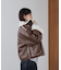 レザーボアブルゾン［11/7発送予定］