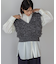 【WEB限定】フリンジニットベスト