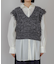 【WEB限定】フリンジニットベスト