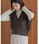 【WEB限定】フリンジニットベスト