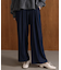 デニムライクワイドパンツ