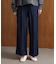 デニムライクワイドパンツ