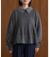 【WEB限定】襟付きペプラムニット