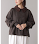 【WEB限定】襟付きペプラムニット