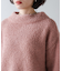 フィルムラメハイネックニットプルオーバー［11/19発送予定］