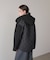 メルトン中綿切替フードＺＩＰコート