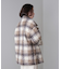 ブークレチェックコート