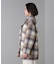ブークレチェックコート