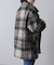 ブークレチェックコート