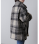 ブークレチェックコート