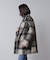 ブークレチェックコート