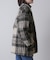 ブークレチェックコート