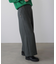 ブロッキングワイドパンツ