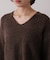 ヤクライクＶネックニットプルオーバー