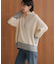 ＭＩＸ配色ストレッチニットプルオーバー
