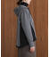パウンドストレッチサイド異素材パーカー