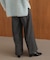 2タックストレートパンツ