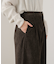 ストレッチベロアライクタックパンツ