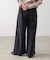 ストレッチベロアライクタックパンツ