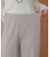 起毛プリーツパンツ