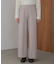 起毛プリーツパンツ