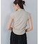 【Bab】サイドギャザープチハイネックトップス
