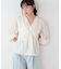 【Bab】フロントねじりシャギーブラウス