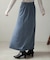 ワッシャーサテンロンク゛スカート
