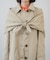 スカーフ付スプリングコート